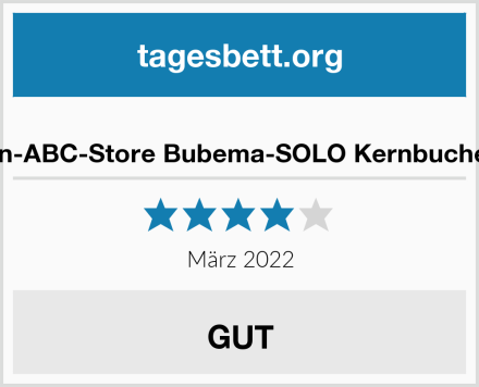  Betten-ABC-Store Bubema-SOLO Kernbuche-Bett Test