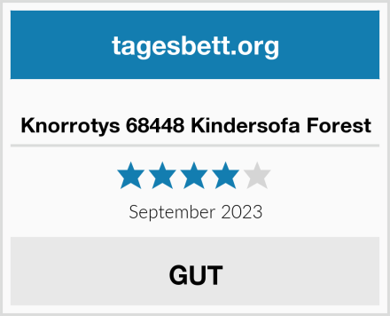  Knorrotys 68448 Kindersofa Forest Test