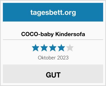  COCO-baby Kindersofa Test