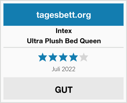 Intex Ultra Plush Bed Queen Test