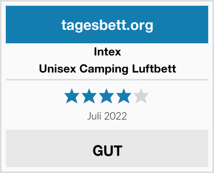 Intex Unisex Camping Luftbett Test