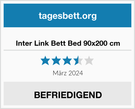  Inter Link Bett Bed 90x200 cm Test