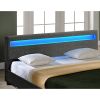  Corium Textil Doppelbett mit LED-Beleuchtung